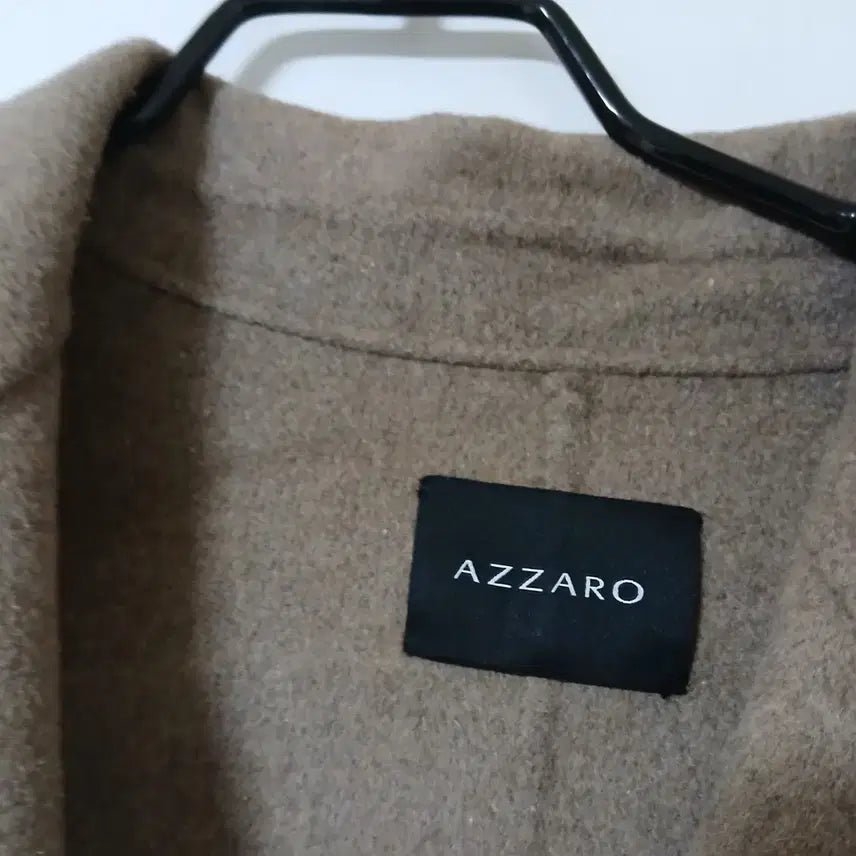 [BUNJANG] AZZARO Brown Handmade Double Coat / AZZARO 브라운 핸드메이드 더블 코트