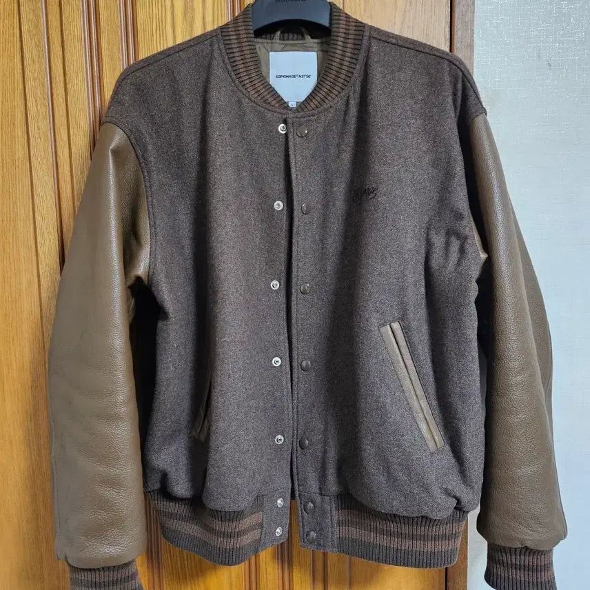 [BUNJANG] Espionage Varsity Jacket (L) / 에스피오나지 바시티 L사이즈