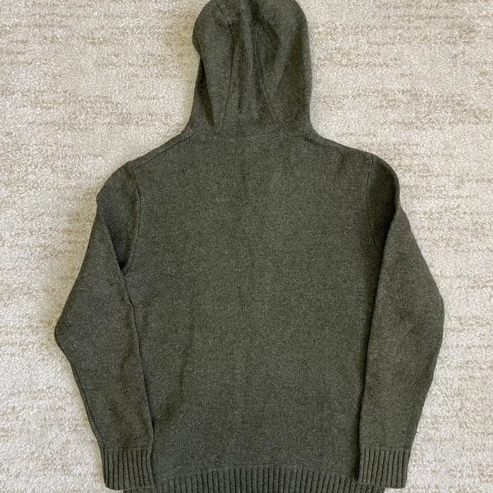 [BUNJANG] GAP Vintage Wool Blend Half Button Knit Hoodie / [M] GAP 갭 빈티지 울 블랜디드 하프 버튼 니트 후디