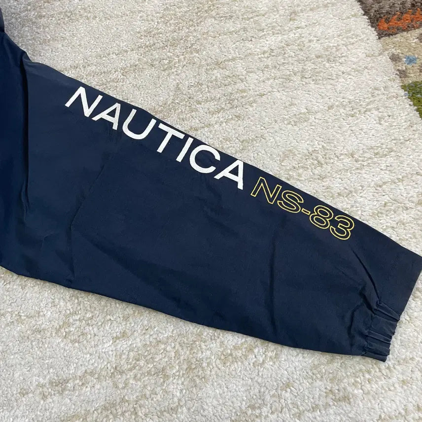 [BUNJANG] Nautica Windbreaker Jacket / [M] 00s 노티카 빅로고 올드스쿨 윈드브레이커 바람막이 집업 자켓