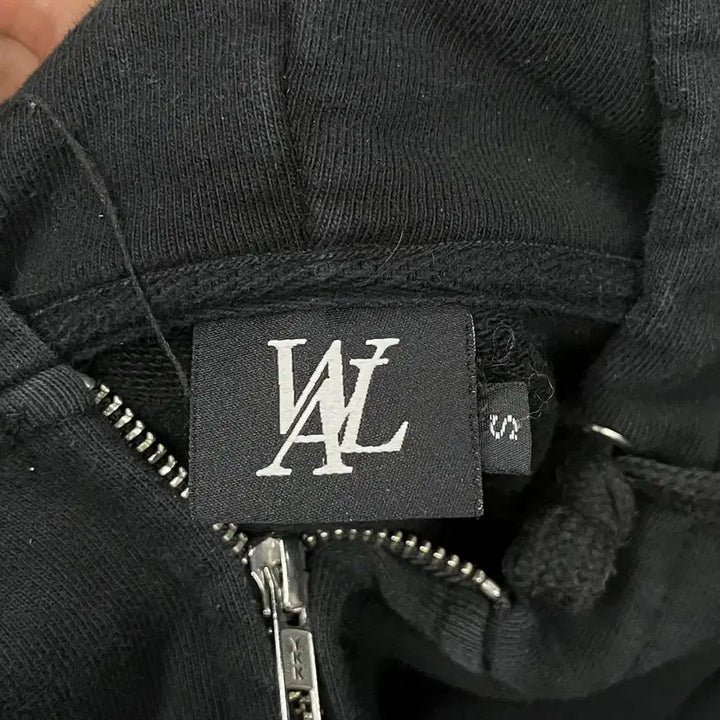 [BUNJANG] Wooyoungmi Black Hooded Zip-Up / [정품/S] 우알롱 검정색 후드 집업