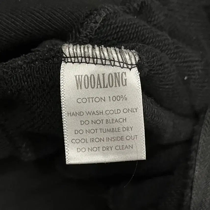 [BUNJANG] Wooyoungmi Black Hooded Zip-Up / [정품/S] 우알롱 검정색 후드 집업