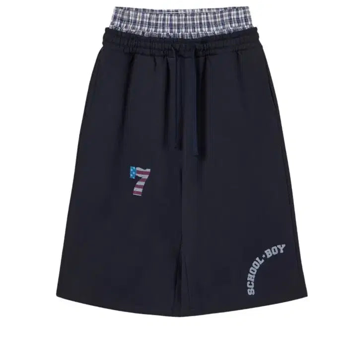 [BUNJANG] A.E.A.E Trunk Layered Sweat Shorts / 에이이에이이 트렁크 레이어드 스웻 쇼츠
