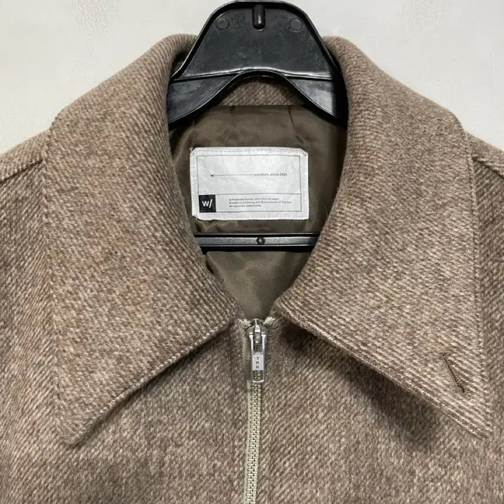 [BUNJANG] N6035 Quilted Wool Jacket / 새상품)누빔 울 자켓.봄버.블루종.투웨이집업