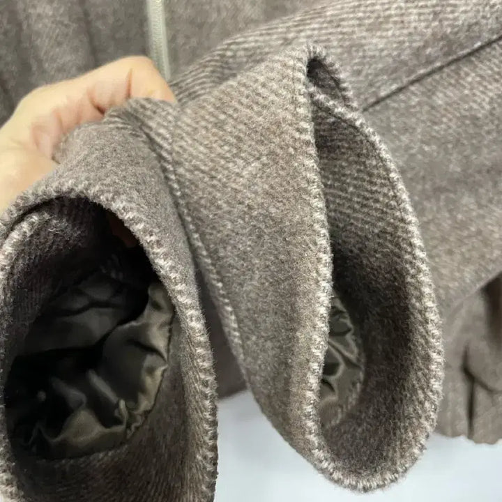 [BUNJANG] N6035 Quilted Wool Jacket / 새상품)누빔 울 자켓.봄버.블루종.투웨이집업