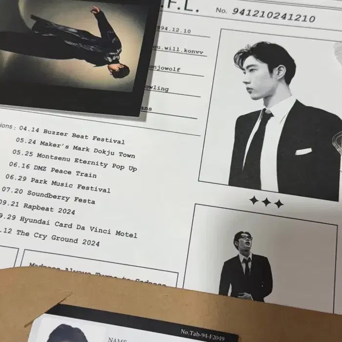 [BUNJANG] Taeber Birthday Cafe POB / 태버 생카 특전 팔아요