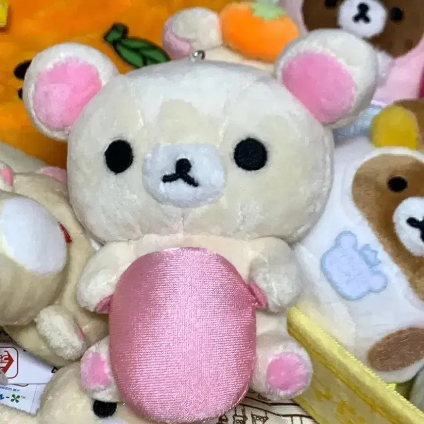 [BUNJANG] Korilakkuma Pillow Plush Strap / 베개 안고 있는 코리락쿠마 스트랩