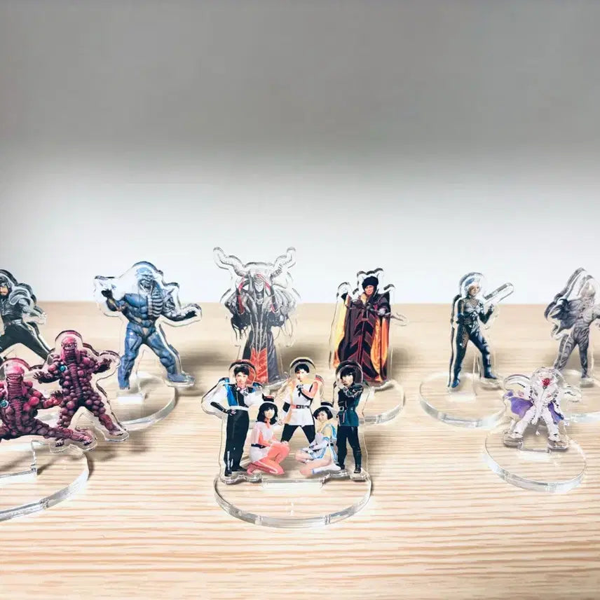 [BUNJANG] Flashman Member and Villain Acrylic Set / 후뢰시맨 멤버, 악당 아크릴 팝니다.(바이오맨,마스크맨 등)