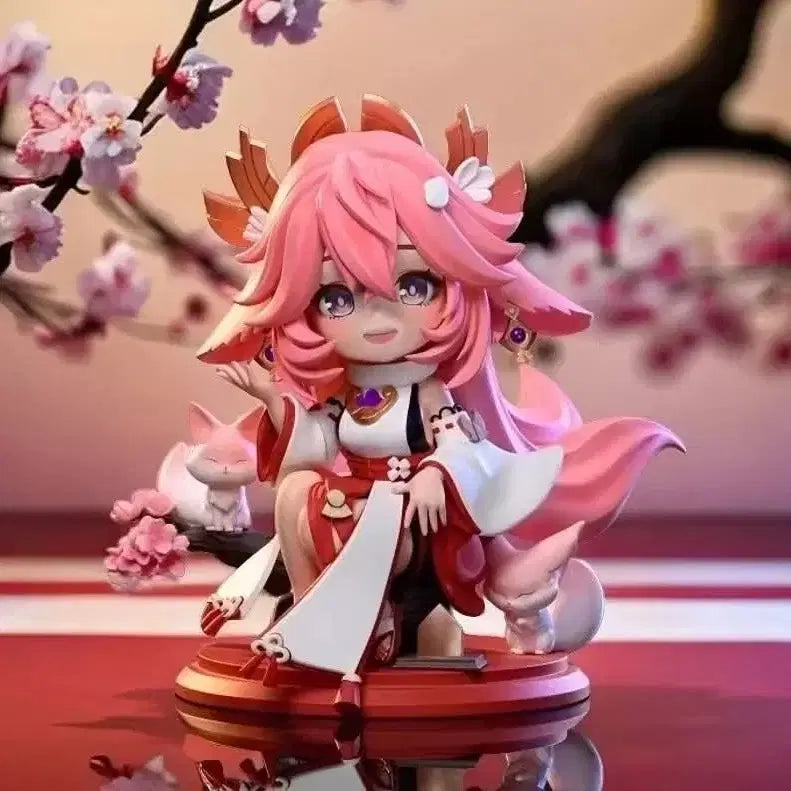 [BUNJANG] Genshin Impact Yae Miko PVC Figure / [즉시발송, 무료배송] 원신 야에 미코 피규어