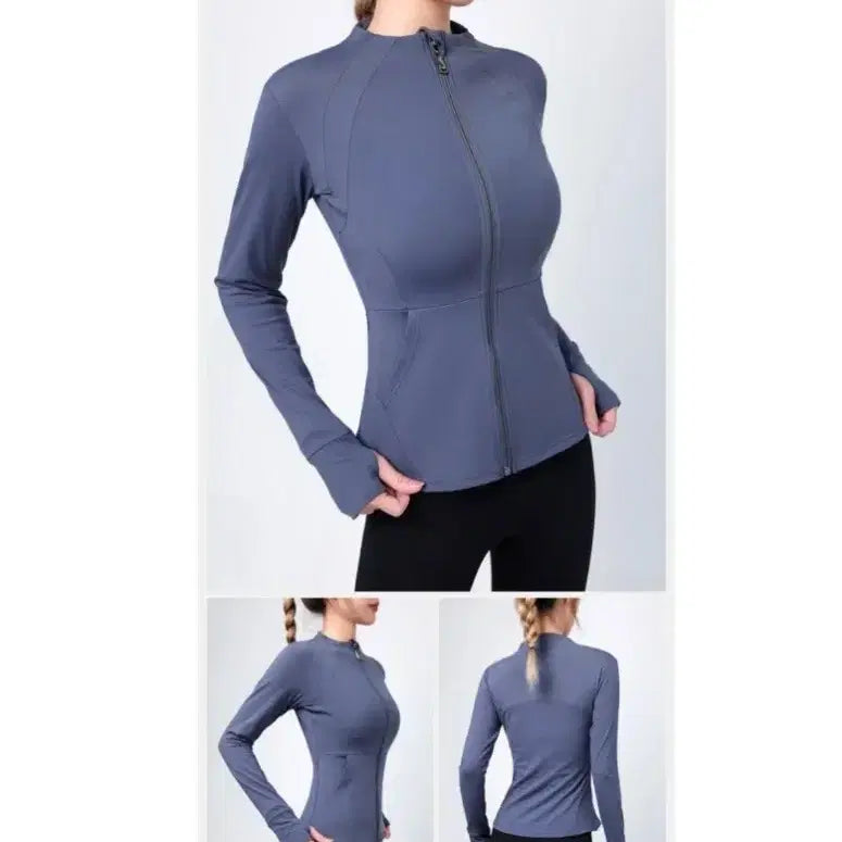 [BUNJANG] Women's Training Zip-Up Suit / 여성 트레이닝 집업 슈트