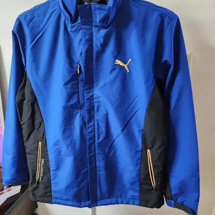 [BUNJANG] Puma Bomber Jacket Blue/Black / 푸마 블루종 자켓 블루 / 블랙