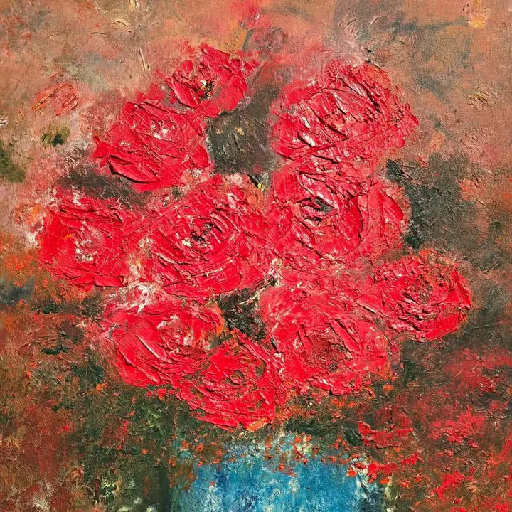 [BUNJANG] Abstract Still Life Painting / 정물추상화.  작가미상.  15호