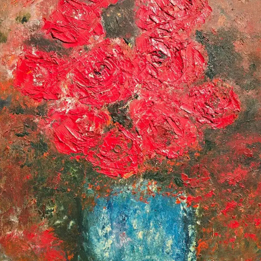 [BUNJANG] Abstract Still Life Painting / 정물추상화.  작가미상.  15호