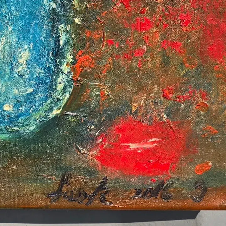 [BUNJANG] Abstract Still Life Painting / 정물추상화.  작가미상.  15호