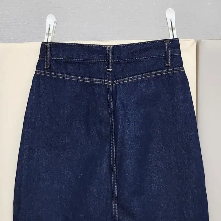 [BUNJANG] Denim Midi Skirt / 청 데님 미디 스커트