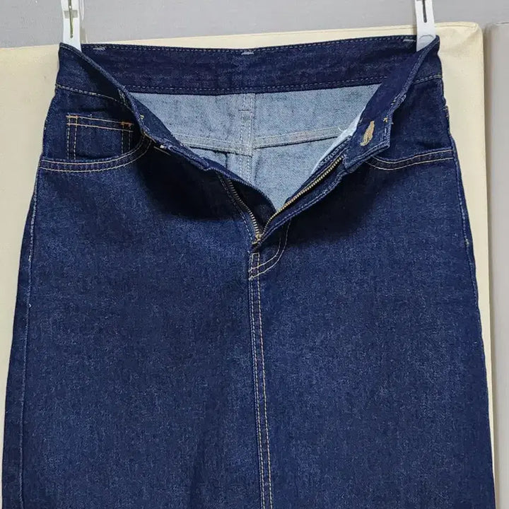 [BUNJANG] Denim Midi Skirt / 청 데님 미디 스커트