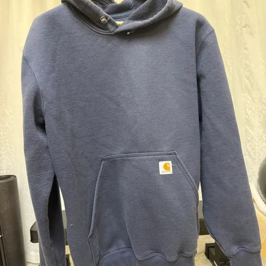 [BUNJANG] Carhartt Navy Hoodie / 칼하트 네이비색 후드티
