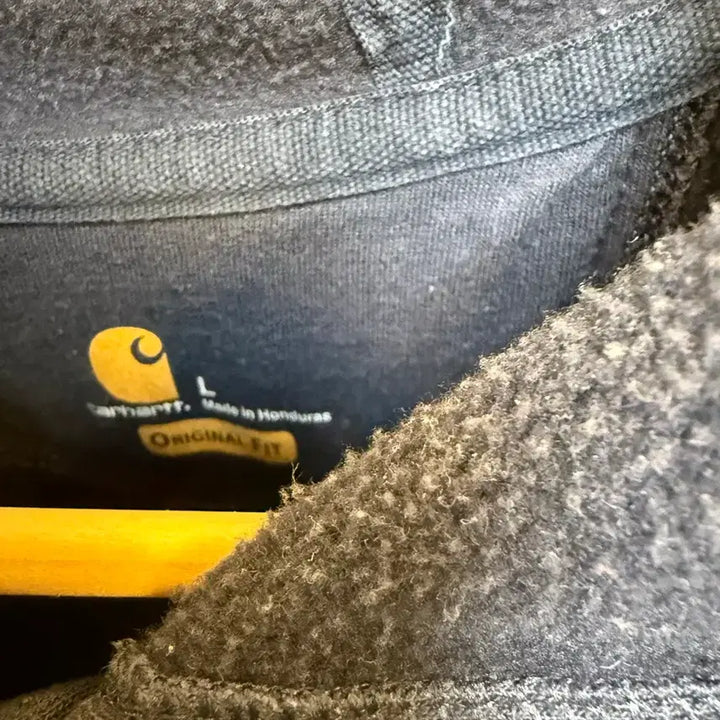 [BUNJANG] Carhartt Navy Hoodie / 칼하트 네이비색 후드티