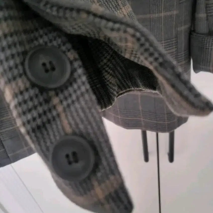 [BUNJANG] Classic Check Jacket / 클래식 체크 자켓