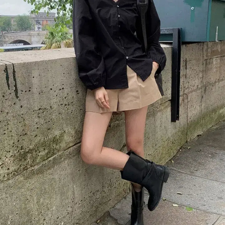 [BUNJANG] Edmore Vienna Lace Blouse / 에드모어 비엔나 스트랩 레이스 블라우스