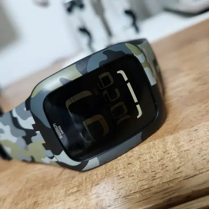 [BUNJANG] Swatch Touch Digital Camo Rare Watch / # SWATCH 스와치 터치 디지털 카모 레어모델 정품시계 급처