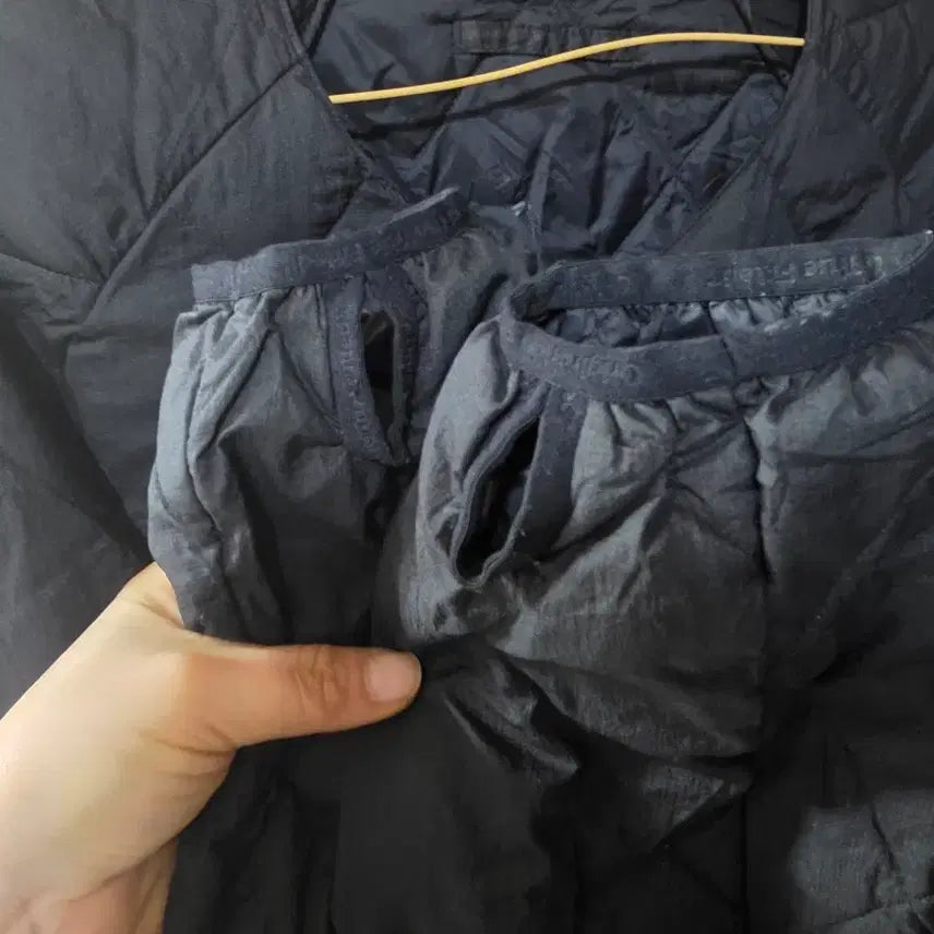 [BUNJANG] New Era PrimaLoft Black Quilted Jacket / 뉴에라 프리마 로프트 블랙 퀼팅 자켓