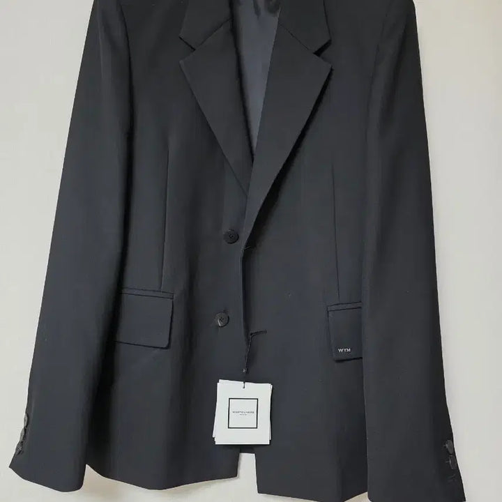 [BUNJANG] Wooyoungmi 25FW Black Wool Single Jacket / [48] 우영미 25fw 블랙 울 싱글자켓