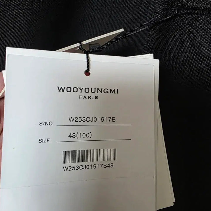 [BUNJANG] Wooyoungmi 25FW Black Wool Single Jacket / [48] 우영미 25fw 블랙 울 싱글자켓