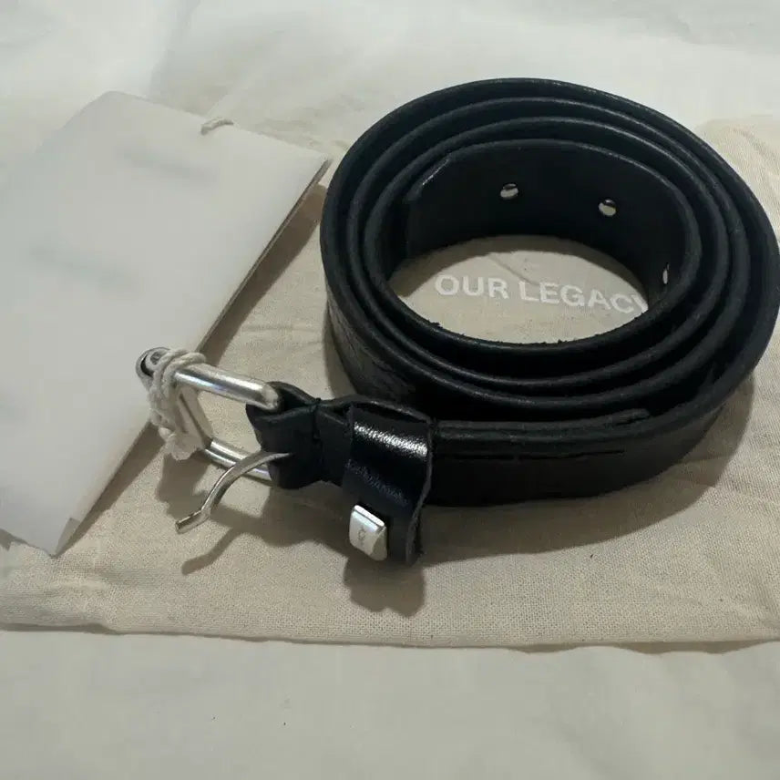 [BUNJANG] Our Legacy Arrow Head Leather Belt 90 / 아워레거시 애로우 헤드 레더 벨트 90 새상품