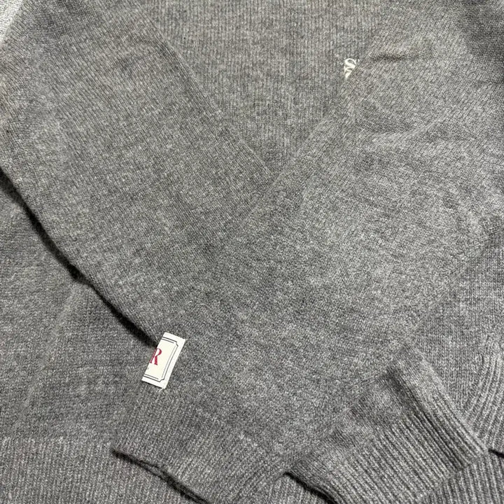 [SOLD OUT] [세터] 더블린 언발란스 캐시미어 블렌드 니트 클래식 차콜