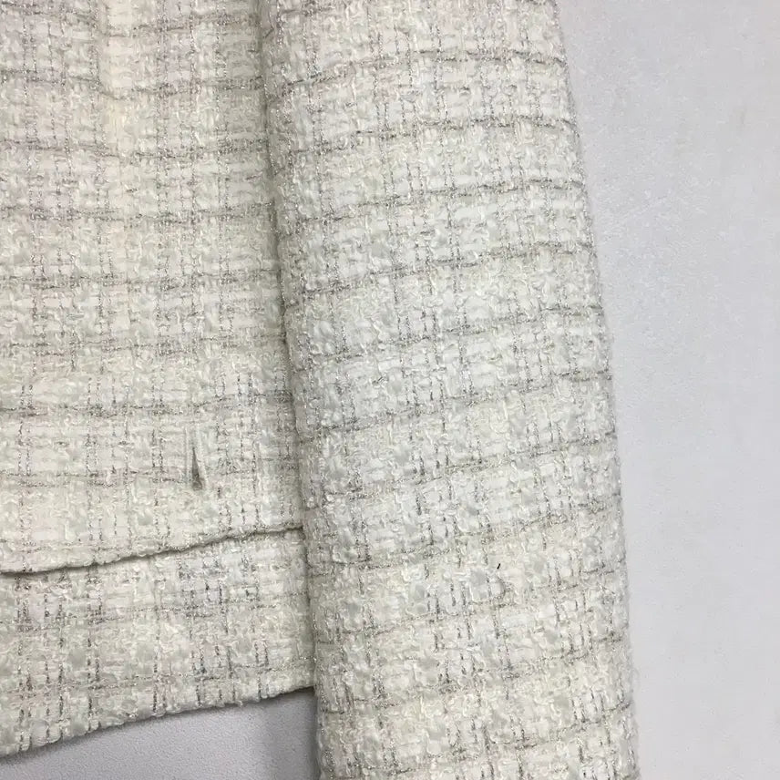 [BUNJANG] MojoSphin Tweed Jacket / 21 모조에스핀 버튼 트위드 자켓 55