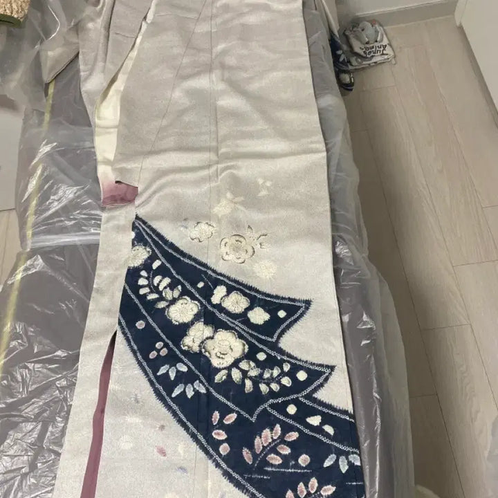 [BUNJANG] Traditional Blue Kimono / 기모노