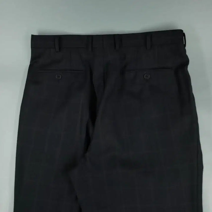[BUNJANG] Givenchy Men Grid Pattern Trousers / GIVENCHY MEN 지방시 00s 딥그레이 딥브라운 블랙 배색 그리드
