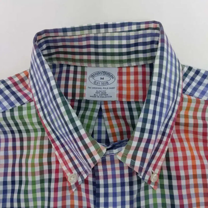 [BUNJANG] Brooks Brothers Men's Check Shirt / 우수/브룩스브라더스 남성 체크남방/105/구제24시/일