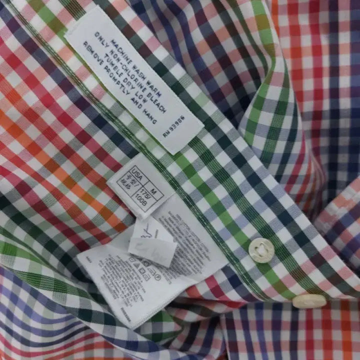 [BUNJANG] Brooks Brothers Men's Check Shirt / 우수/브룩스브라더스 남성 체크남방/105/구제24시/일