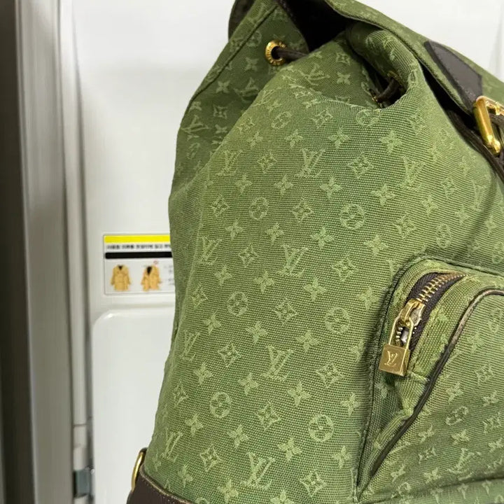 [BUNJANG] Louis Vuitton Montsouris Green Backpack GM / 루이비통 몽수리 그린 백팩 GM