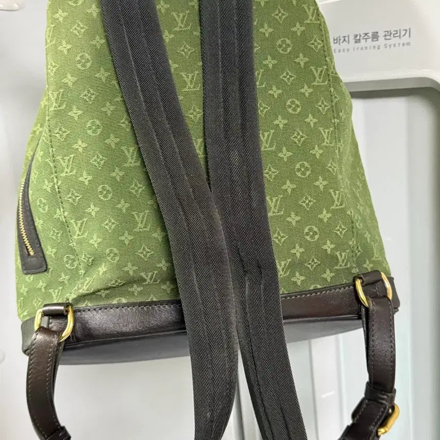 [BUNJANG] Louis Vuitton Montsouris Green Backpack GM / 루이비통 몽수리 그린 백팩 GM