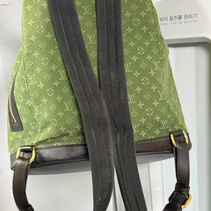 [BUNJANG] Louis Vuitton Montsouris Green Backpack GM / 루이비통 몽수리 그린 백팩 GM