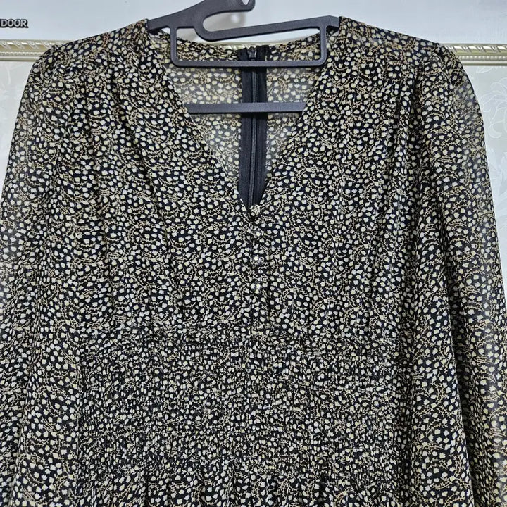 [BUNJANG] Floral Pattern Long Dress / 잔꽃무늬 롱 원피스