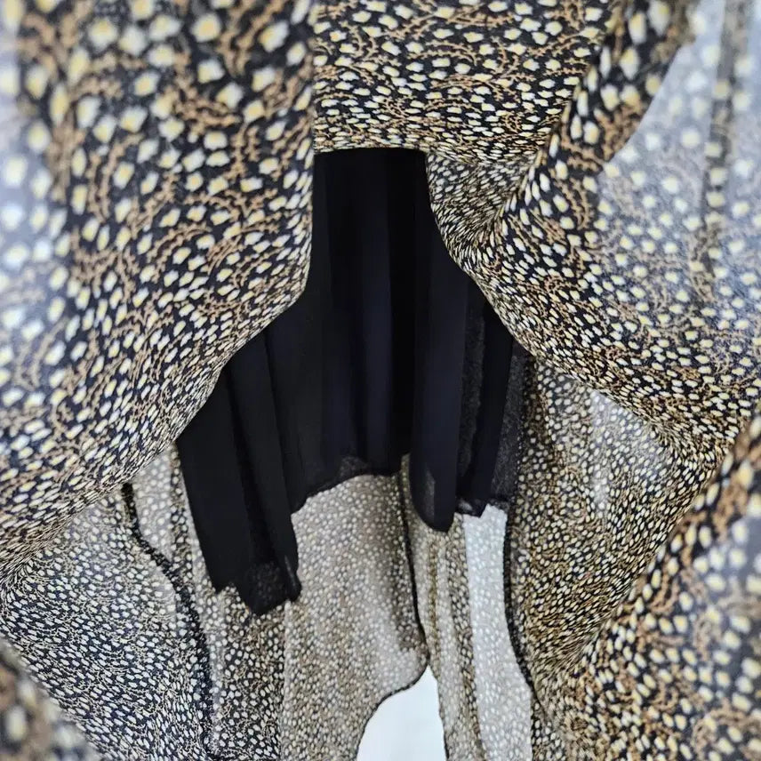 [BUNJANG] Floral Pattern Long Dress / 잔꽃무늬 롱 원피스