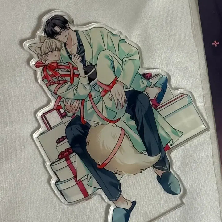 [BUNJANG] Fulin Fox Beverage Acrylic Stand / 플린의 여우음료 아크릴 스탠드 굿즈