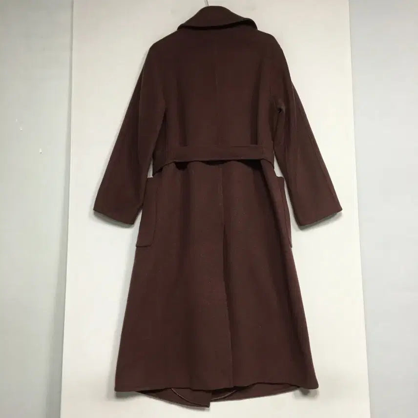 [BUNJANG] DEWL Cashmere Wool Belt Coat / DEWL 듀엘 캐시미어 울 벨트 코트 55