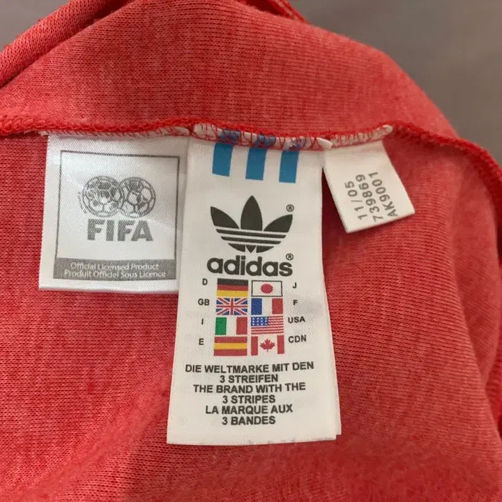 [BUNJANG] Adidas Spain Track Top Jacket / M 아디다스 FIFA 06-08 스페인 트랙탑 져지 자켓