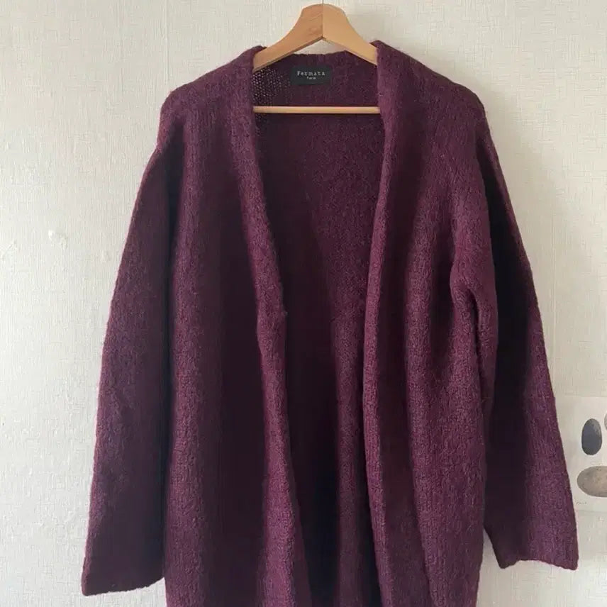 [BUNJANG] Fermata Super Alpaca Cardigan / 페르마타 수퍼알파카 가디건