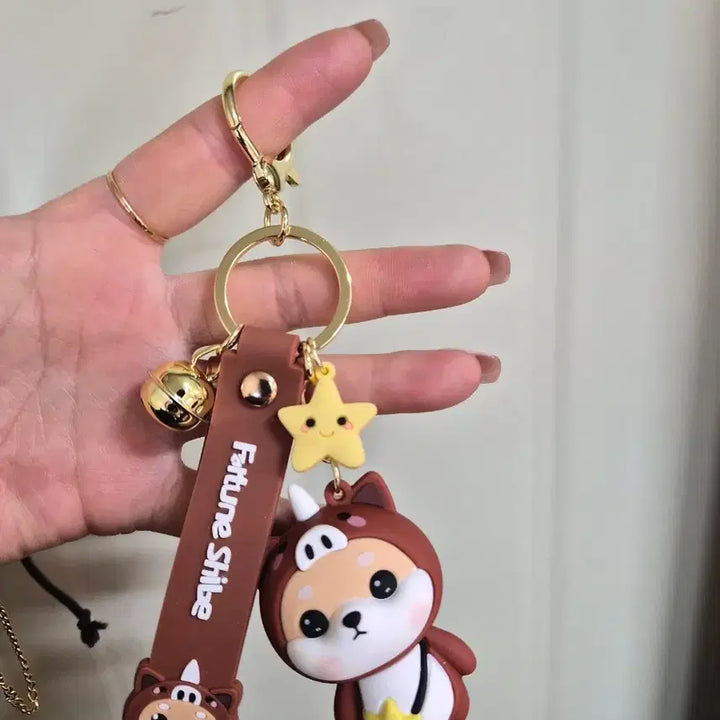 [BUNJANG] Fortune Shibe Keyring / 포춘시바 Fortune Shibe 키링 인형 키홀더