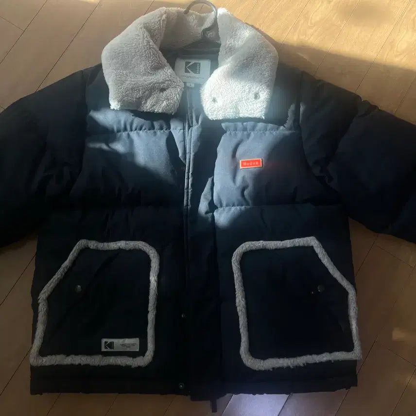[BUNJANG] Kodak Brownie Duck Down Jacket - Black / 코닥 브라우니 덕다운 자켓 BLACK