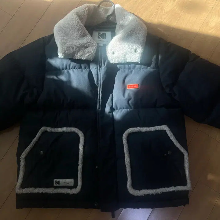 [BUNJANG] Kodak Brownie Duck Down Jacket - Black / 코닥 브라우니 덕다운 자켓 BLACK