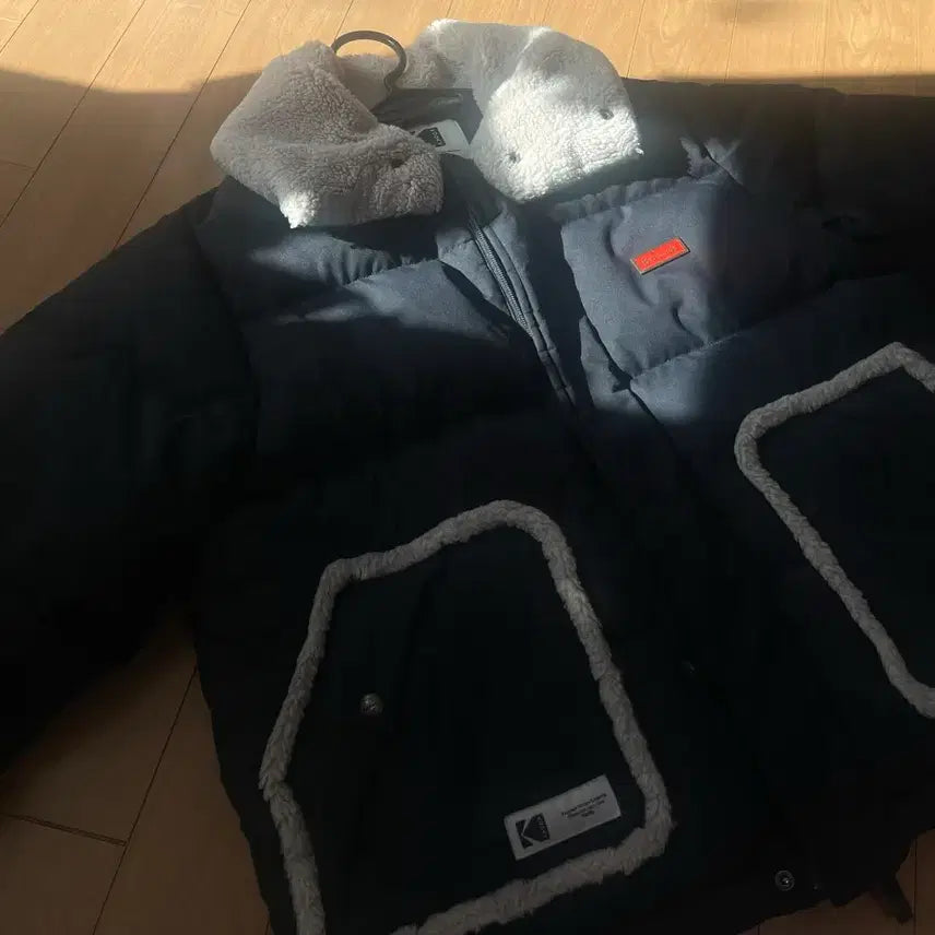 [BUNJANG] Kodak Brownie Duck Down Jacket - Black / 코닥 브라우니 덕다운 자켓 BLACK