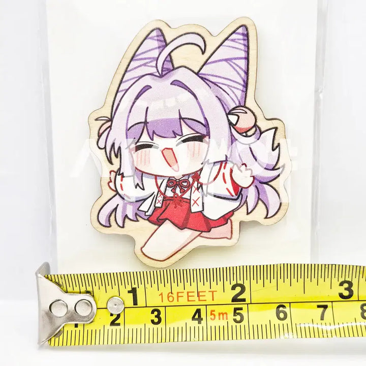 [BUNJANG] Stellive Tenko Shibuki Wood Magnet / 스텔라이브 땅숙 [텐코 시부키] 우드 마그넷 새제품