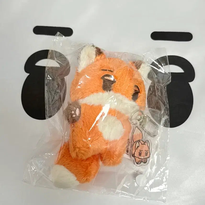 [BUNJANG] aespa Winter Jikjik 2 Fox Plushie + Pouch + Acrylic Keyring Set / [미개봉/새상품] 에스파 윈터 여우 직직2 직직이+파우치+아크릴키링 세트